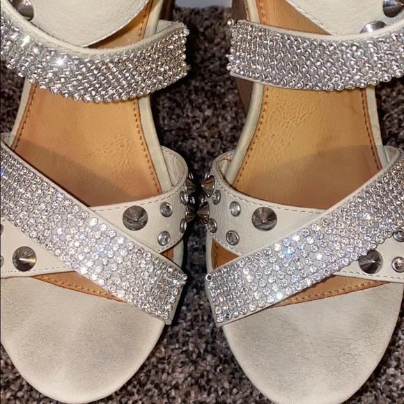 Not Rated Studded Wedges - Picture 2 of 6